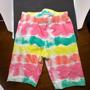 Cat & Jack‎ Girls Size S (6/6X) Tie Dye Colorful Bike Shorts